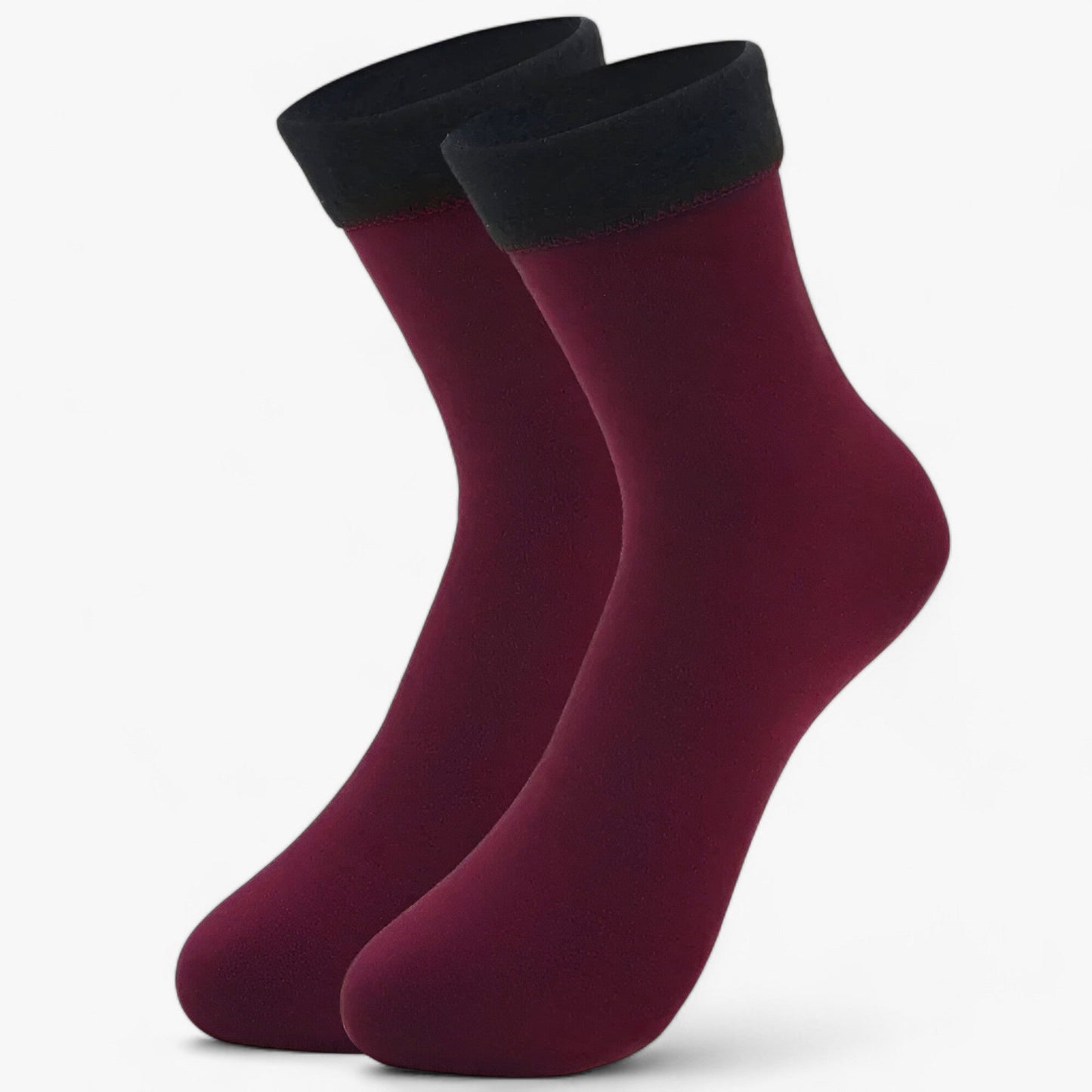 Socken aus samtiger Wolle - Ultimative Winterwärme