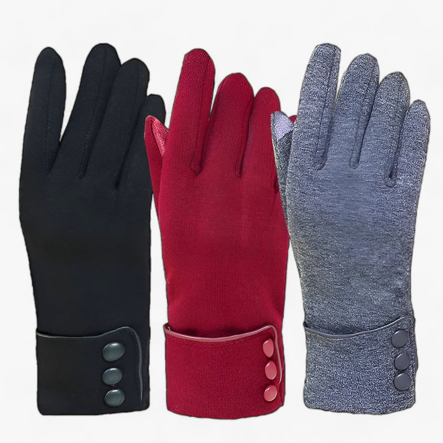 WarmComfort | Herbst Winter Fleece Futter Handschuhe - Gemütlich & Touchscreen Vorbereitet