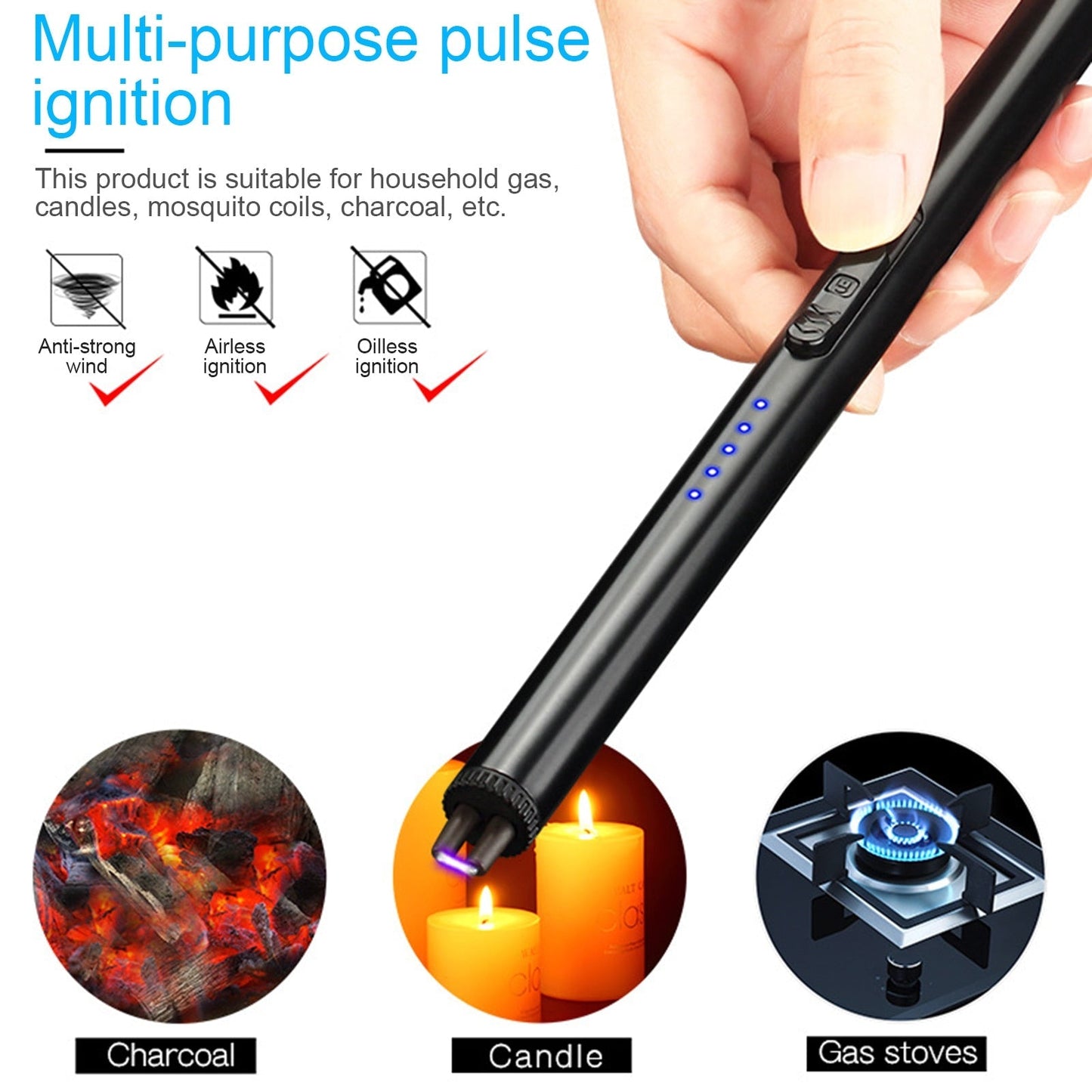 SparkMate™ | Elektrisches Feuerzeug Arc