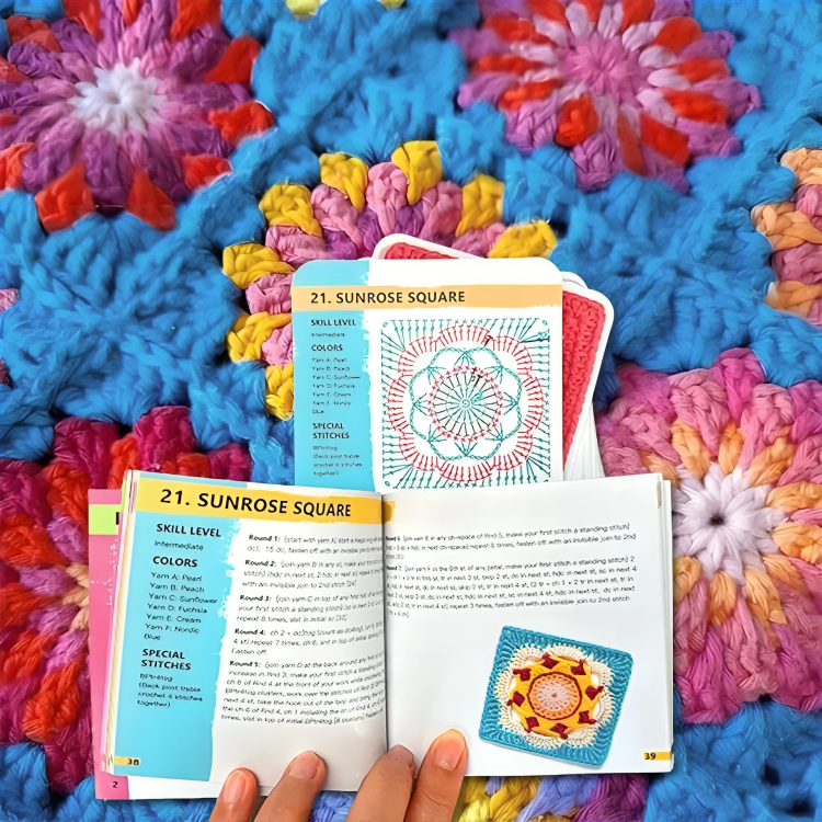 CrochetDeck™ | Stickgarn Strickmusterkartenset