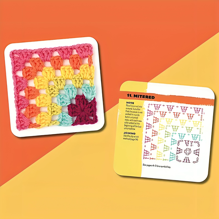 CrochetDeck™ | Stickgarn Strickmusterkartenset