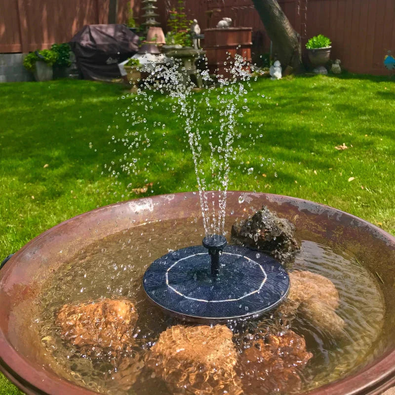 ZenBreeze™ Dekorativer Solarbrunnen für Garten und Balkon