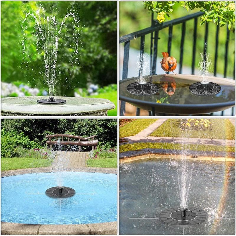 ZenBreeze™ Dekorativer Solarbrunnen für Garten und Balkon