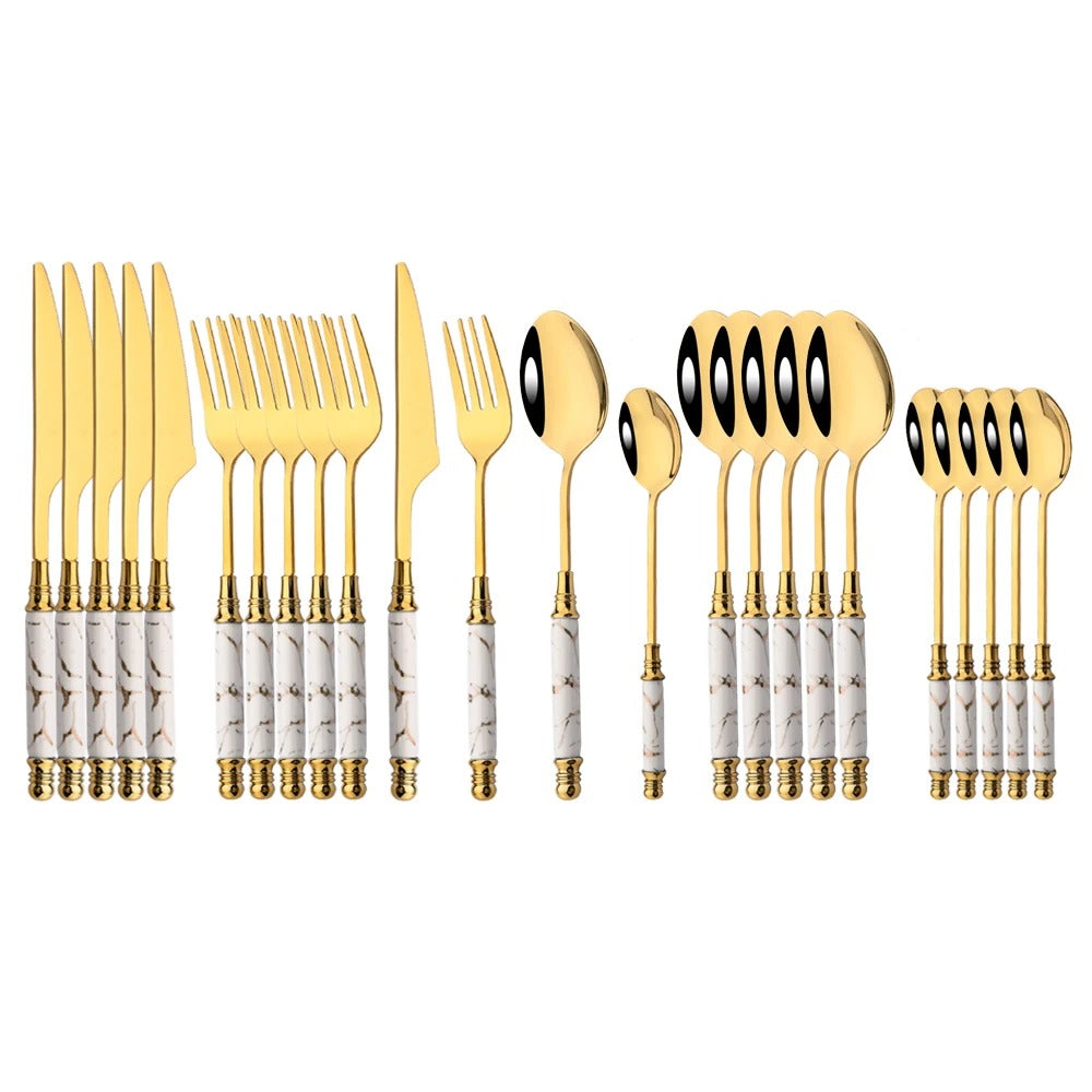 24 Deluxe™ - Schickes Besteckset
