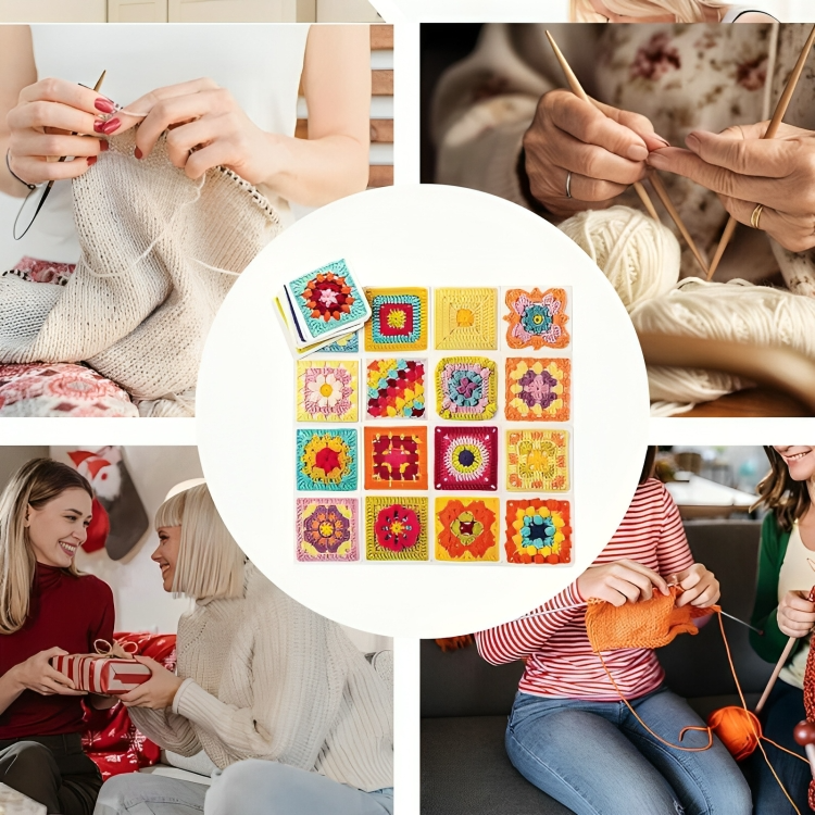 CrochetDeck™ | Stickgarn Strickmusterkartenset
