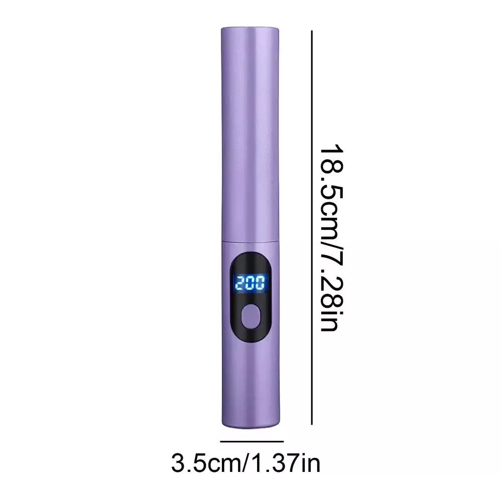 GlowTress Go™ - Kabelloser tragbarer USB-Haarglätter