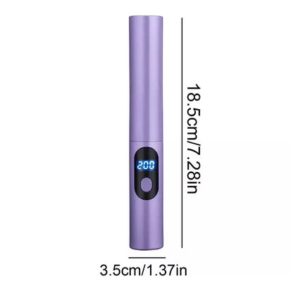 GlowTress Go™ - Kabelloser tragbarer USB-Haarglätter