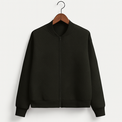Stilvolle Damen Zip-Up-Jacke – Rivka