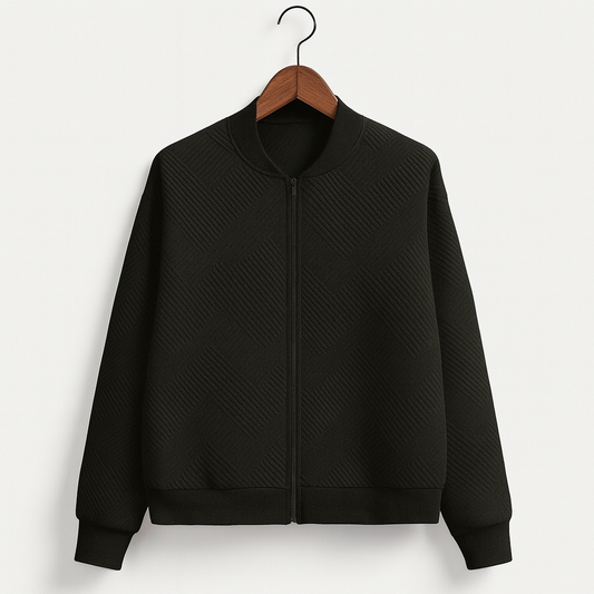 Stilvolle Damen Zip-Up-Jacke – Rivka