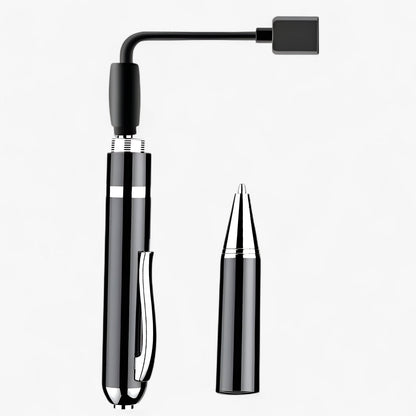 PenCam | 256GB Digitale Stiftaufnahmegerät mit Geräuschunterdrückung und MP3-Player