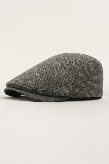 Milano | Klassische Flat Cap aus Baumwollmischung in Beige