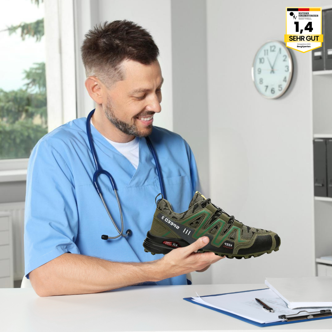 OrthoTrekking Max - Orthopädische schmerzlindernde Wanderschuhe