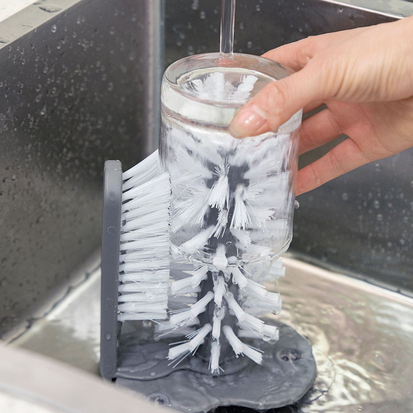 ScrubFix™ | 360° Glasbürste™