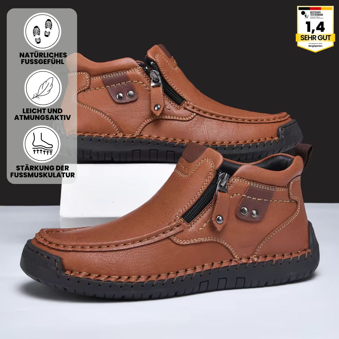 Ergonomische Leder-Schuhe zur Schmerzlinderung