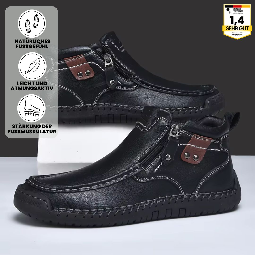 Ergonomische Leder-Schuhe zur Schmerzlinderung