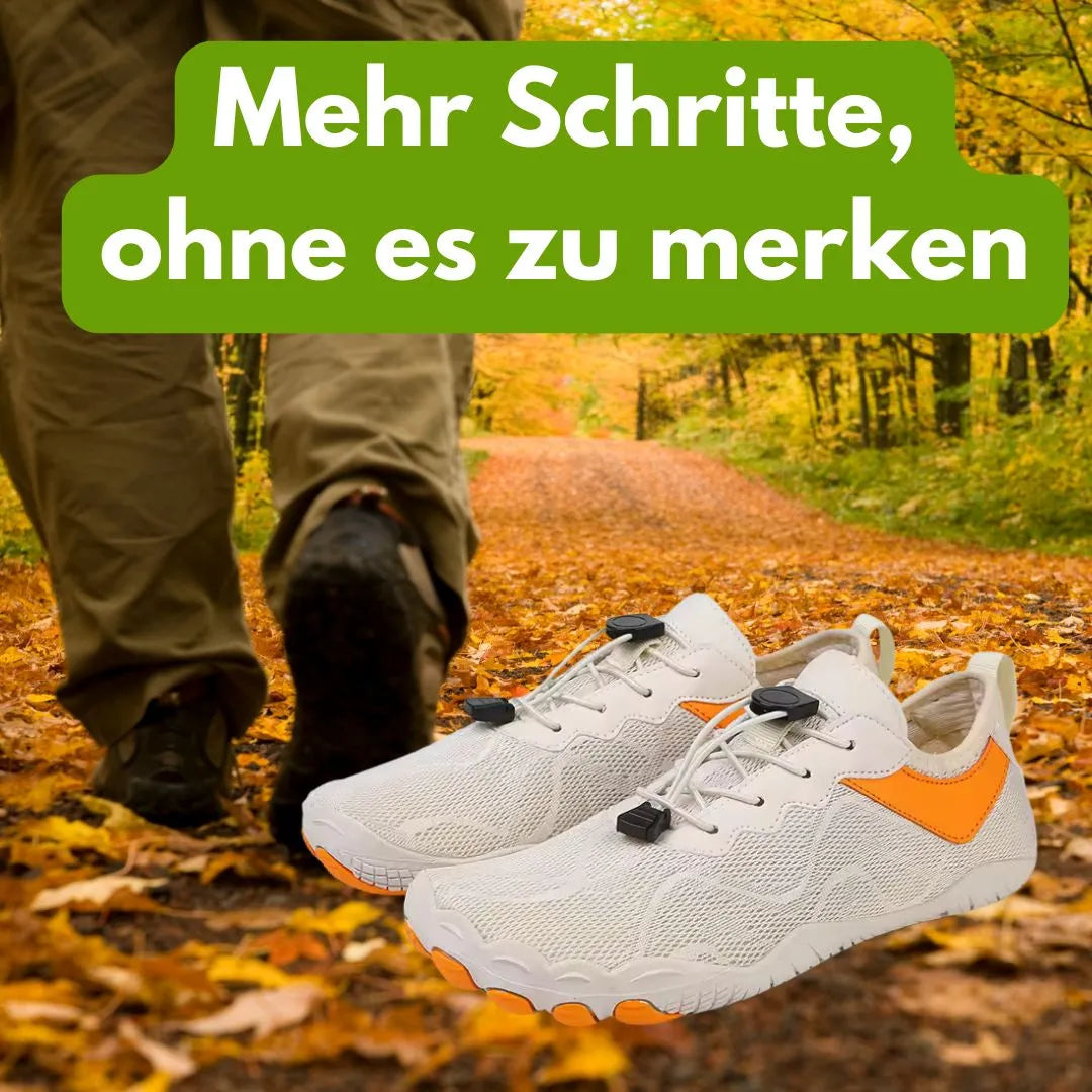 FreeStep  – Gesunde & rutschfeste Barfußschuhe für sicheres, gelenkschonendes Gehen für Senioren