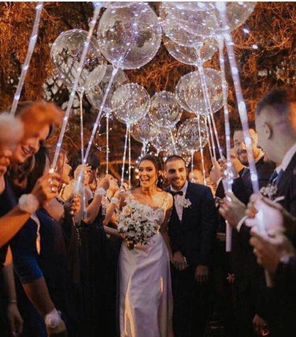 5+5 GRATIS | PartyBalloon™ - Wiederverwendbare LED-Ballons