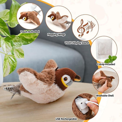 Chirp™ - Schluss mit der Langeweile - Ihre Katze bleibt aktiv und glücklich!