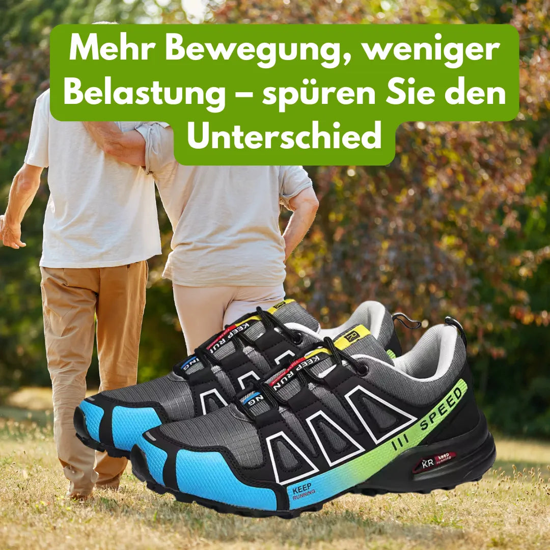 OrthoTrekking – Ergonomische Wanderschuhe für sicheres, gelenkschonendes Gehen für Senioren