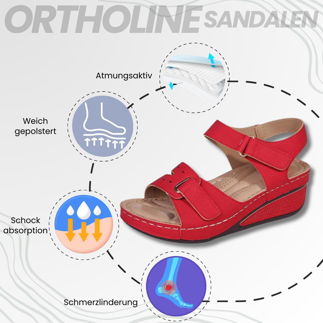 OrthoLine - orthopädische schmerzlindernde Sandalen