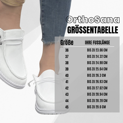 OrthoSana - orthopädische schmerzlindernde Freizeitschuhe für Damen - Sonderaktion 1+1 Gratis