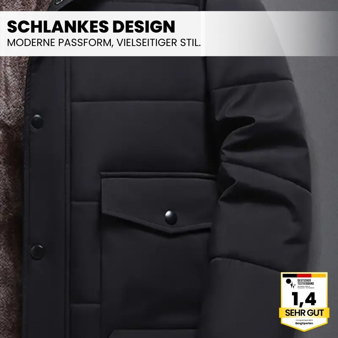 ThermoMax - Herren-Kapuzenjacke für den Winter