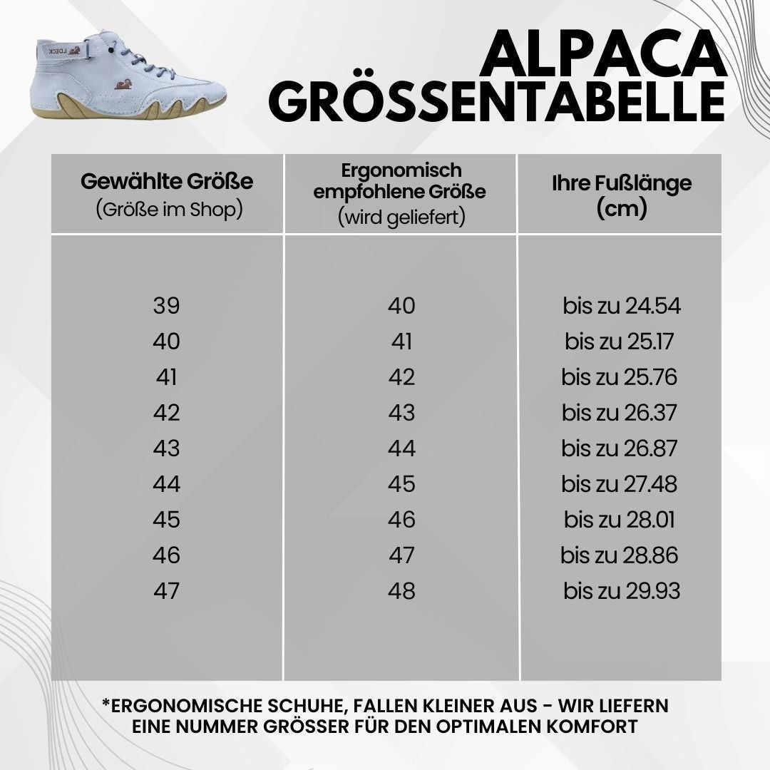 Alpaca – Ergonomische & Gesunde Barfußschuhe für besseren Schlaf