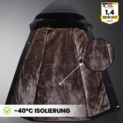 ThermoMax - Herren-Kapuzenjacke für den Winter