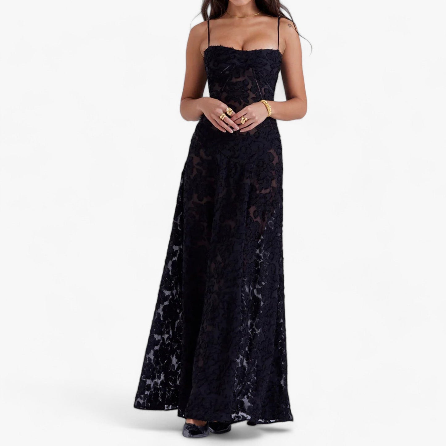 Korsett-Stil Kleid - Betont Mühelos Deine Kurven