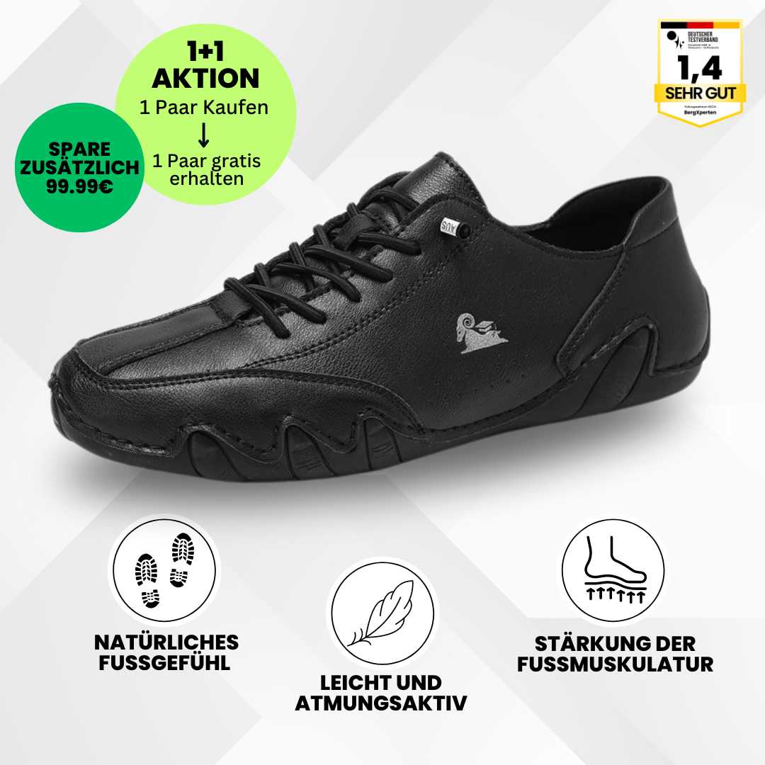 OrthoActive - ergonomischer & schmerzlindernder Barfußschuh für maximalen Komfort - Sonderaktion 1+1 Gratis