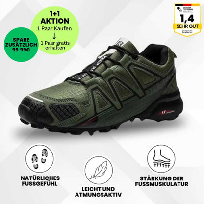 OrthoTrekking IV - ergonomische schmerzlindernde Trekking u.- Wanderschuhe (2025) - Sonderaktion 1+1 Gratis