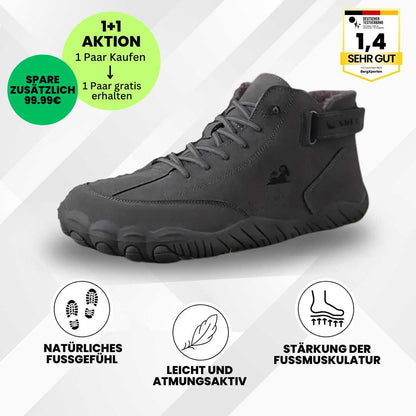 OrthoMind - ergonomische, wasserdichte & rutschfeste Barfußschuh - Sonderaktion 1+1 Gratis