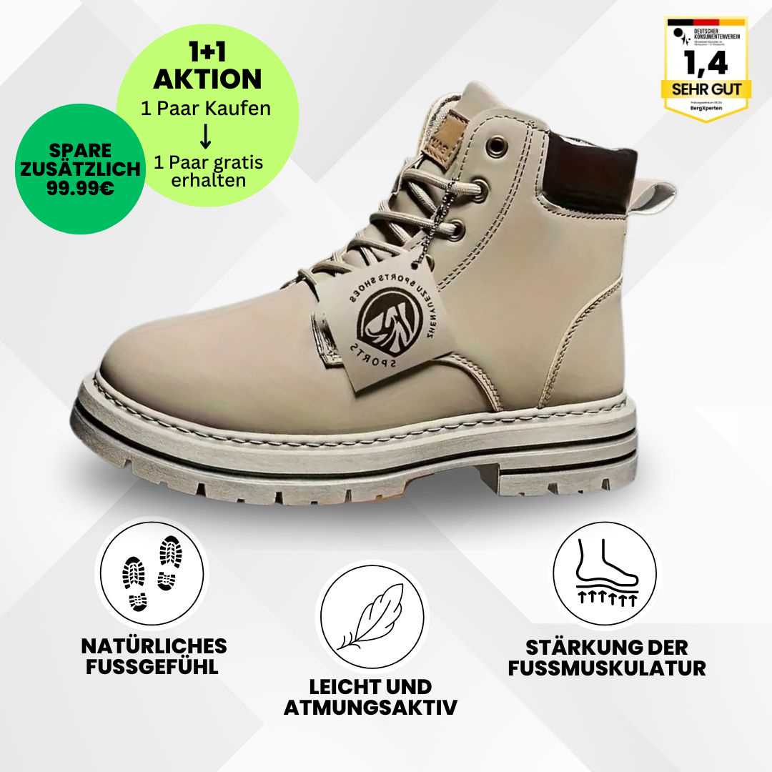 Orthoboot - ergonomisch schmerzlindernder Komfort-Stiefel für Herbst/Winter - Sonderaktion 1+1 Gratis