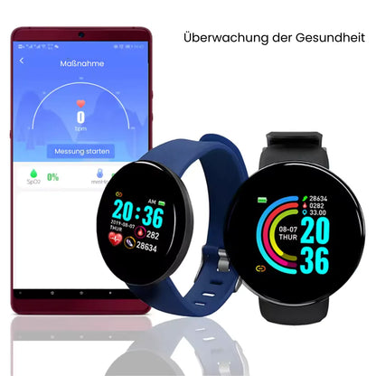 HealthFit - Gesundheits u.-Fitness-Smartwatch (2025) - Sonderaktion 1+1 Gratis