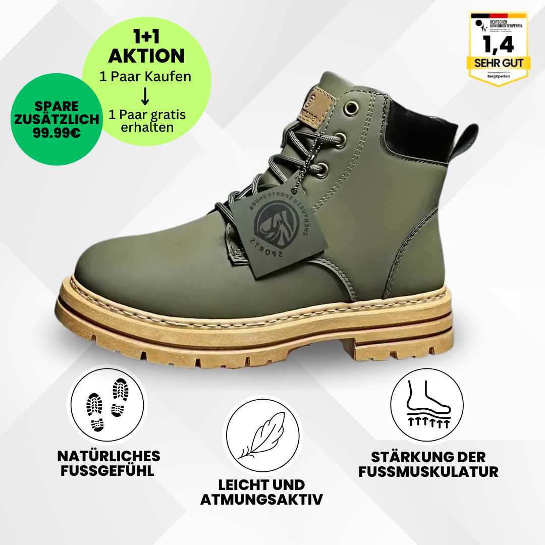 Orthoboot - ergonomisch schmerzlindernder Komfort-Stiefel für Herbst/Winter - Sonderaktion 1+1 Gratis