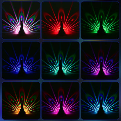 GlowFeather™ - Peacock LED-Projektor