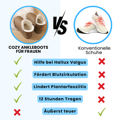 HikeHub -  CozyAnkle Boots