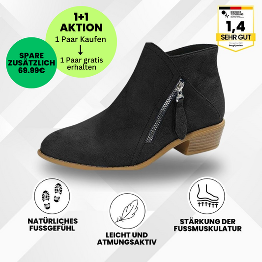 OrthoStep – Ergonomische Schmerzlinderungs-Stiefeletten mit ergonomischer Unterstützung - Sonderaktion 1+1 Gratis