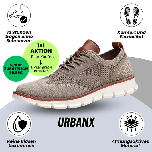 UrbanX - ergonomische ultrabequeme Komfortschuhe - das Original - Sonderaktion 1+1 Gratis