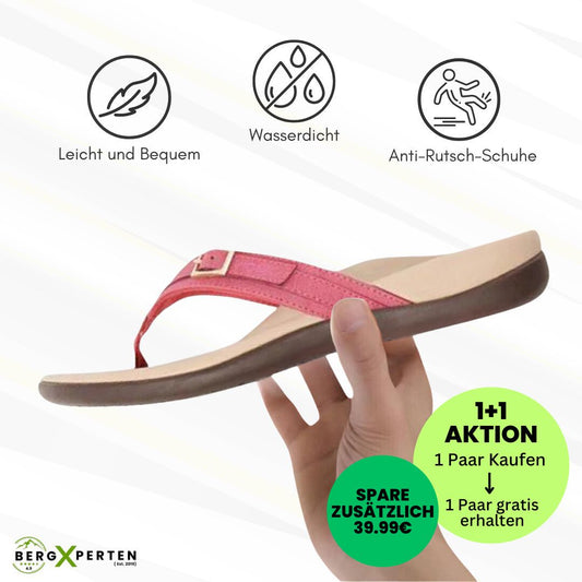 Orthofit orthopädische Sandalen - das Original für maximalen Komfort - (1+1 Gratis)