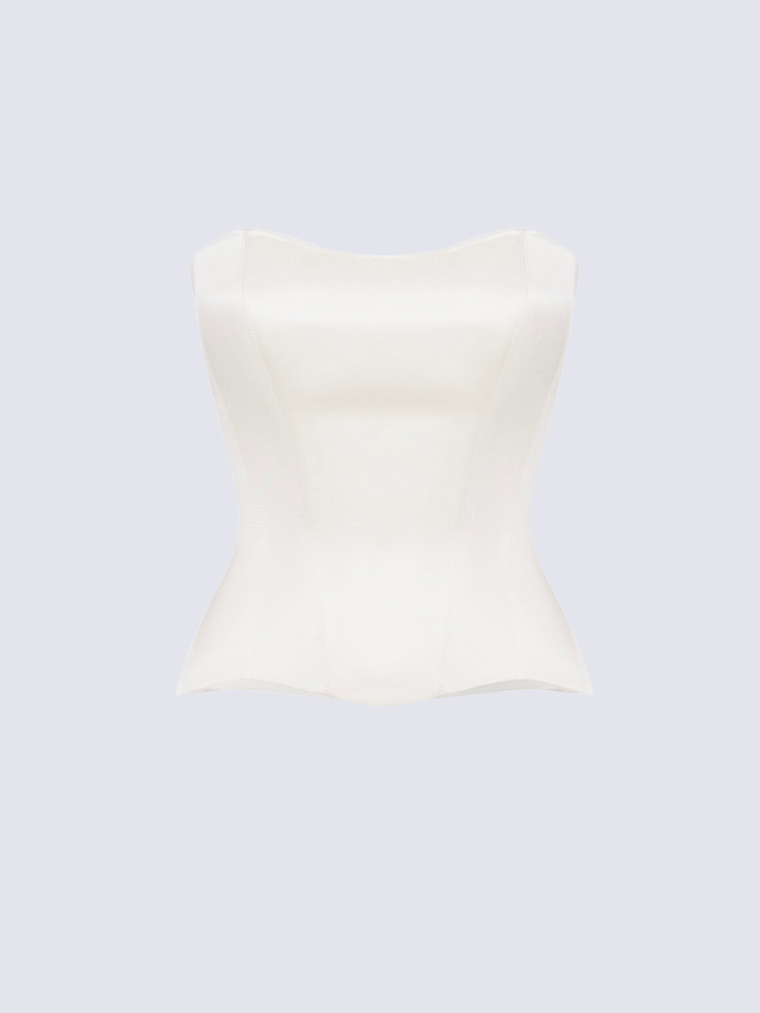 Satin Korsett