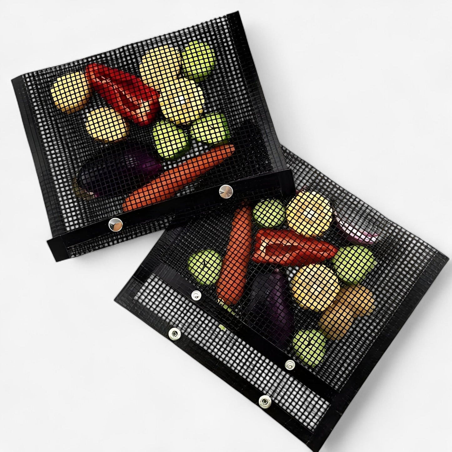 GrillMaster | BBQ Grilltasche - Wiederverwendbar und Antihaft für Grill & Außenküche