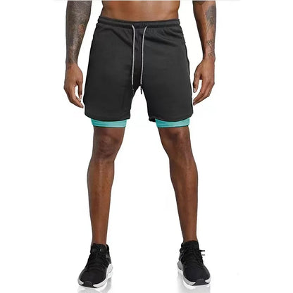Herren Laufshorts mit doppeltem Layer – Mailand