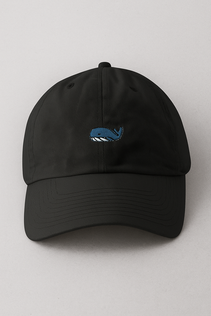 Whaley Cool |  Cap mit gesticktem Wal-Motiv