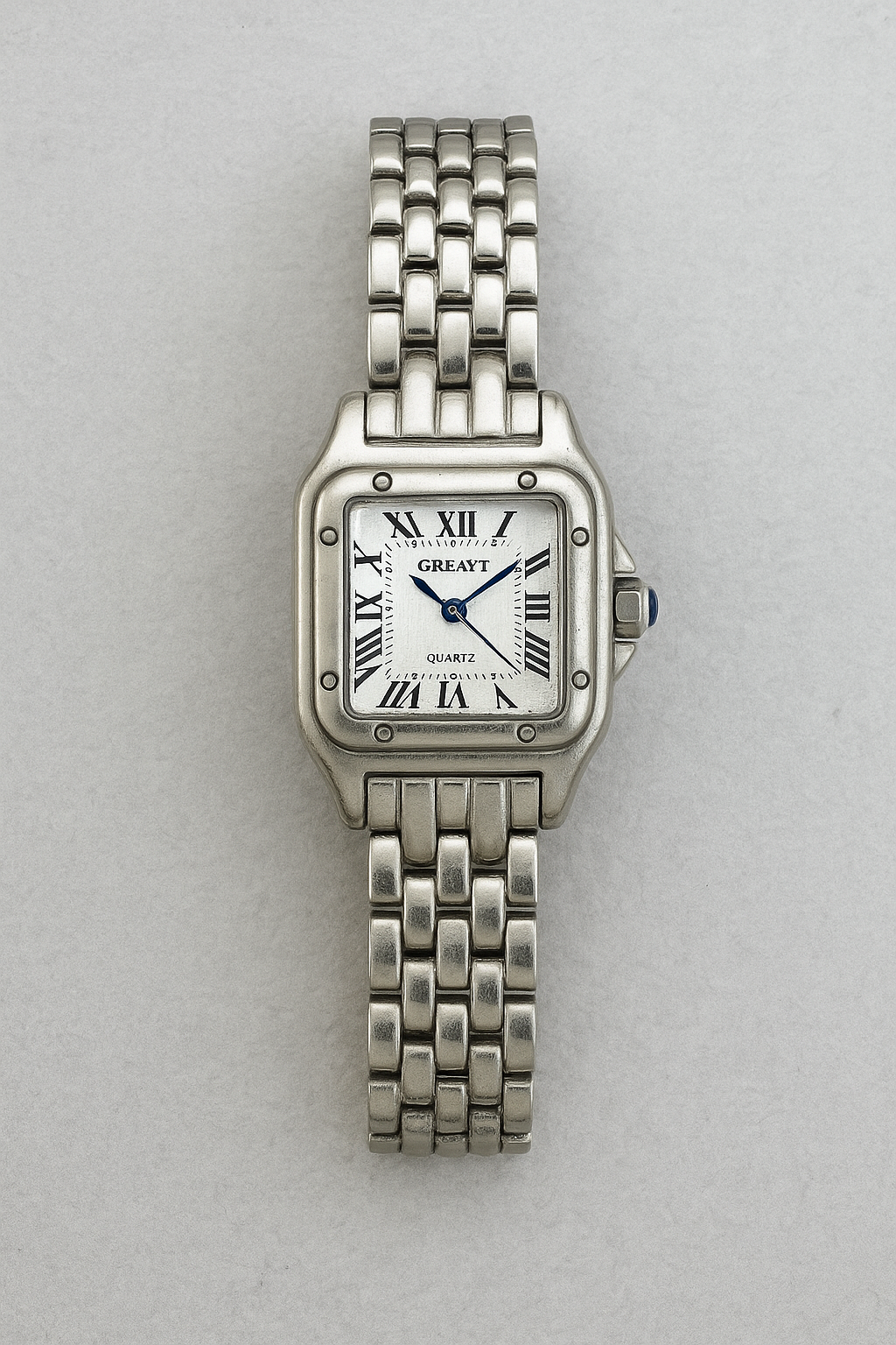 George | Luxuriöse zweifarbige Uhr mit goldenen Akzenten