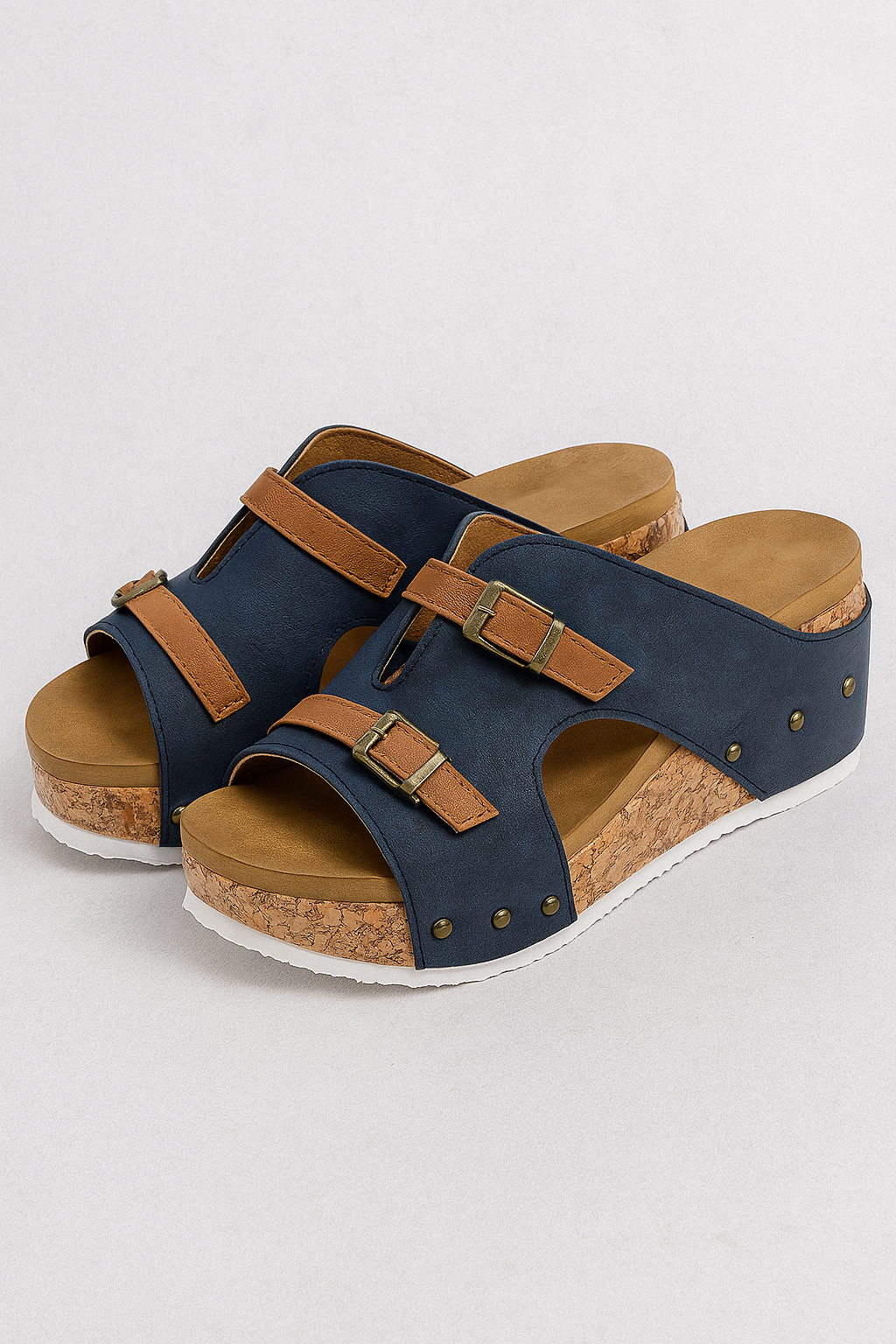 Juliet | Keilsandaletten mit Schnallenriemen für Damen