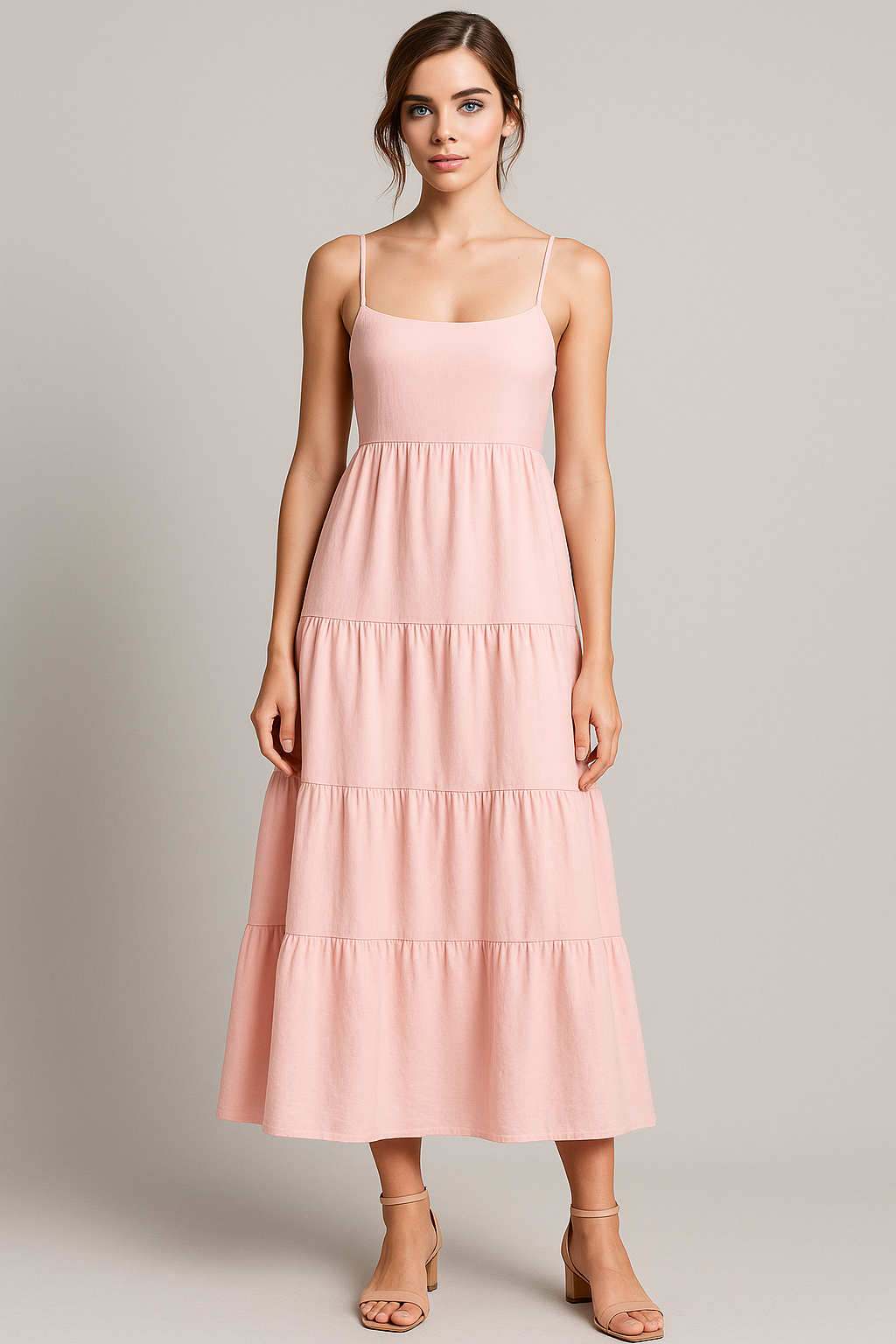 Allesia Sommerkleid mit Spaghettiträgern