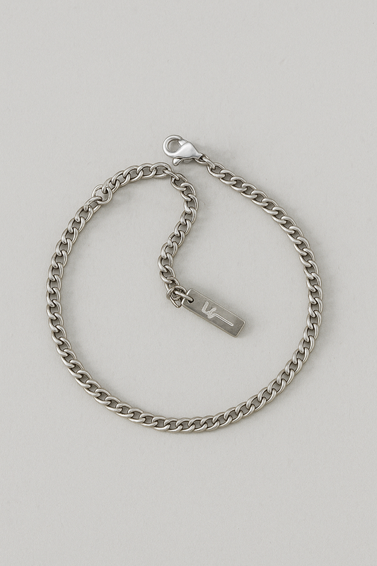 Elias | Cuban classic feines Gliederarmband in Gold oder Silber