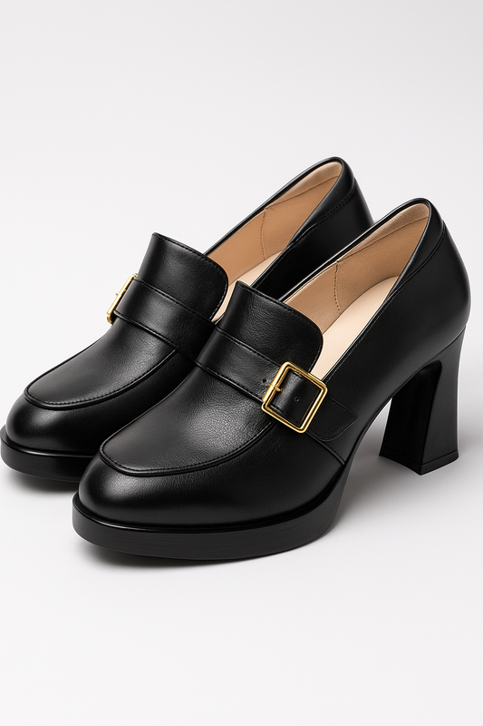 Jasiri | Damen Absatz-Pumps mit Schnalle