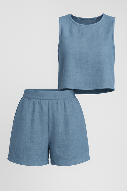 Diara | Ärmelloses zweiteiliges Sommerset